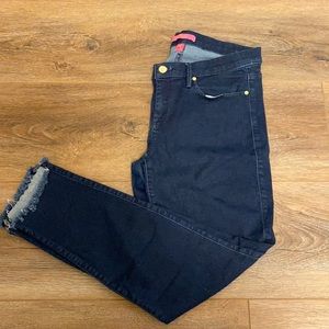 Lilly Pulitzer Dark Blue Denim Skinny Jeans 12